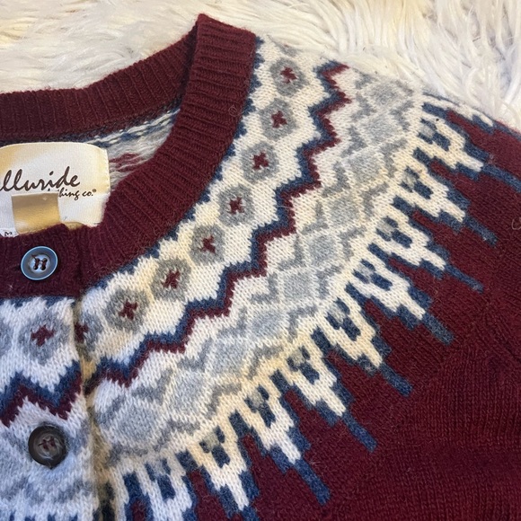 Lambswool cardigan - Picture 3 of 3